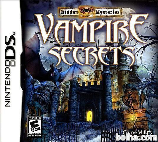 Hidden Mysteries: Vampire Secrets (Nintendo ds rabljeno)