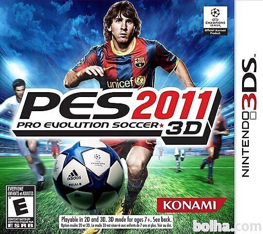Pro Evolution Soccer 2011 3D (Nintendo 3DS Rabljeno)
