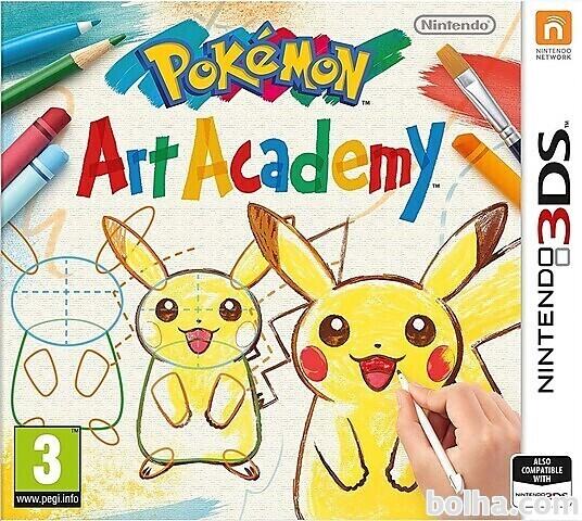 Pokemon Art Academy (Nintendo 3DS Rabljeno)