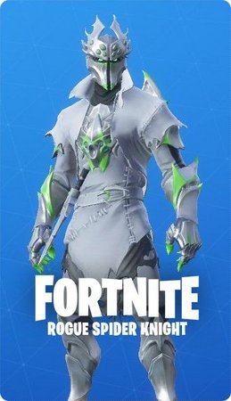Fortnite Skin: Legendary Rogue Spider Knight Outfit