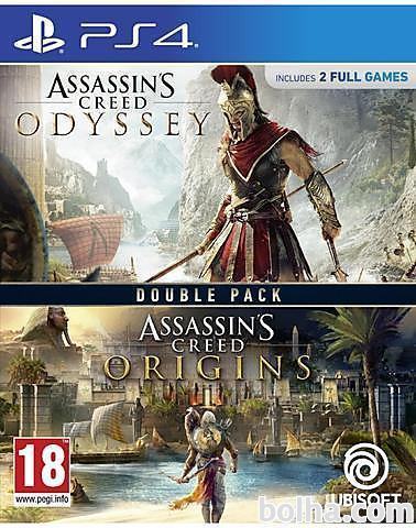 Assassins Creed Odyssey + Origins (Playstation 4)