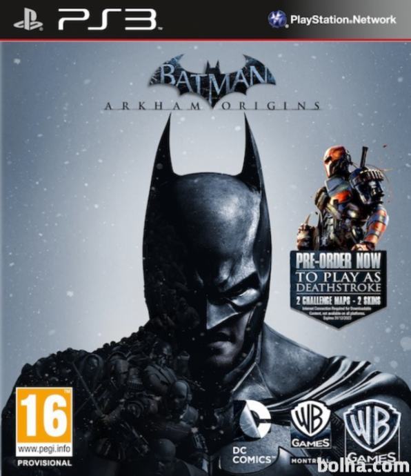 BATMAN: ARKHAM ORIGINS, PlayStation 3 (PS3)