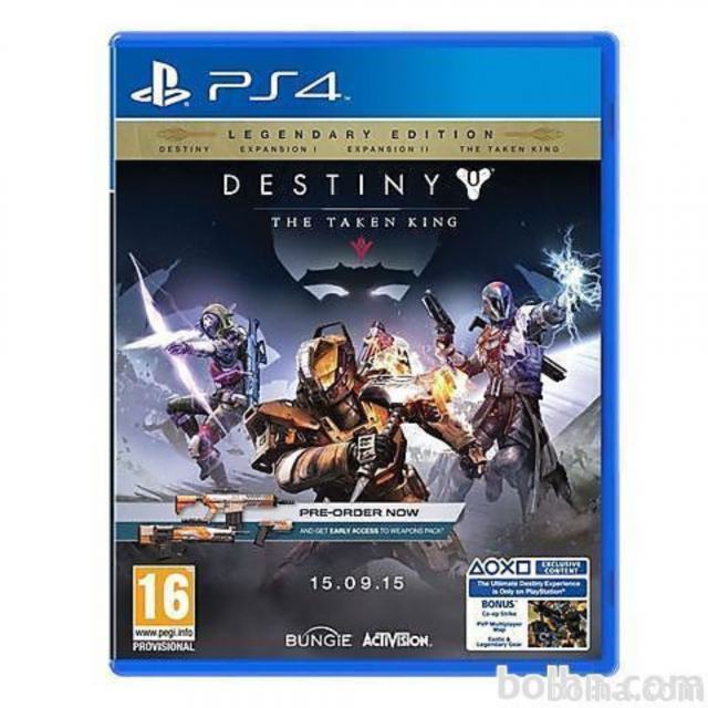 Destiny The Taken King Legendary Edition za Playstation 4