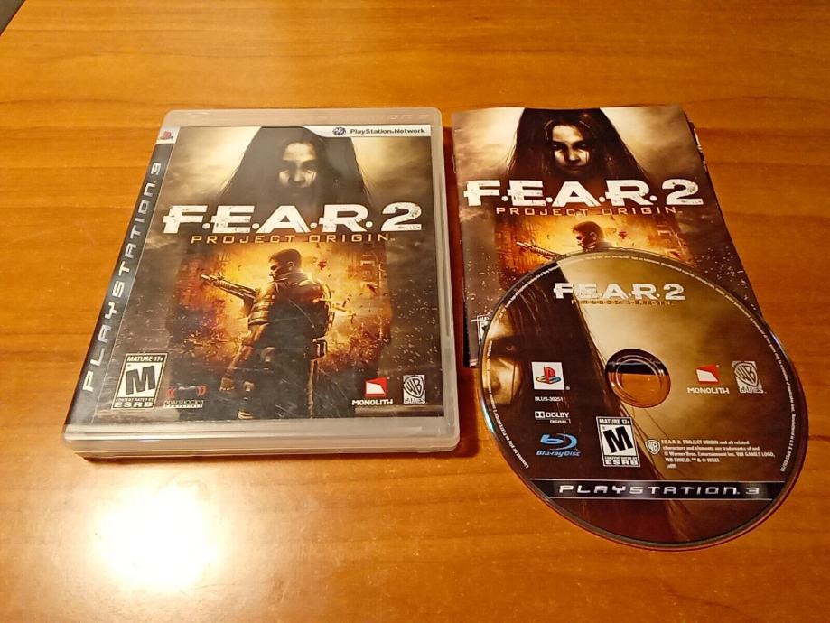F.E.A.R. 2: Project Origin PlayStation 3 PS3 FEAR