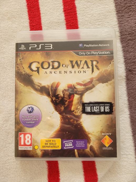 God Of War Ascension PS3 - Version Japon Import - Neuf Sous Blister