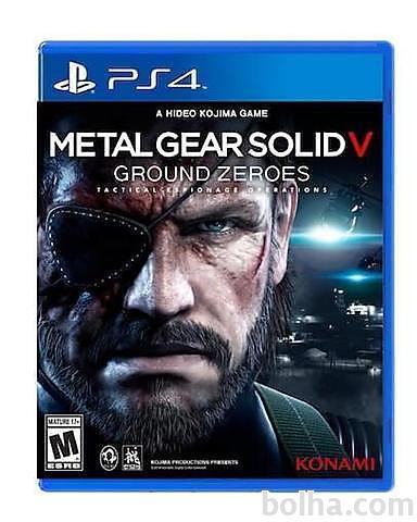 Metal Gear Solid V Ground Zeroes (PS4) - Rabljeno