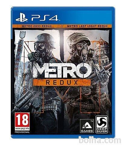 Metro 2033  Redux (PlayStation 4 rabljeno)