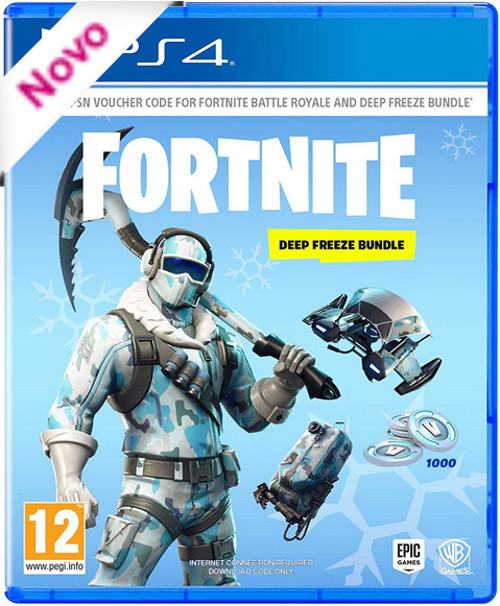 PS4 Fortnite: Deep Freeze 1000 V-Bucksov