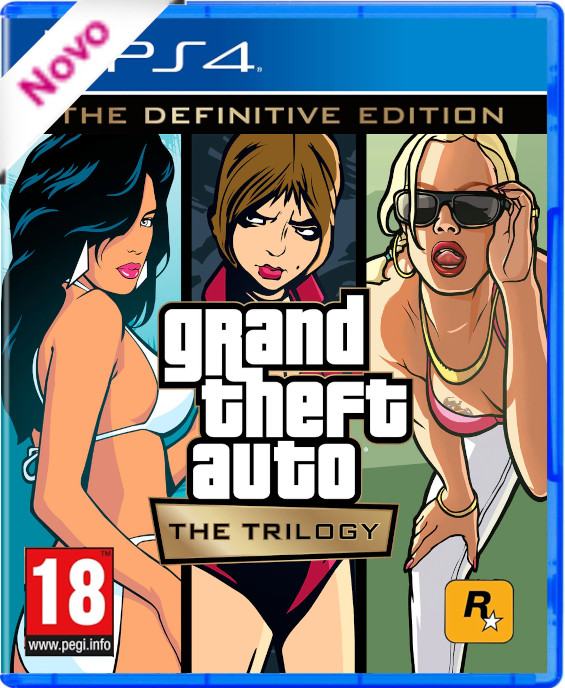 PS4/PS5 Grand Theft Auto The Trilogy Definitive Edition PS4 PS5 GTA