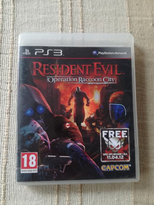 Resident Evil: Oparation Racoon City PS3