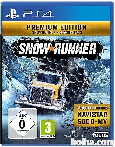 Snowrunner Premium Edition (Playstation 4)