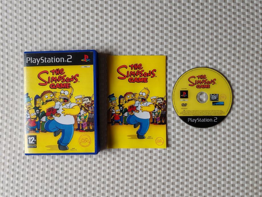 Jeux Vidéo Les Simpsons Le Jeu Platinum PlayStation 2 (PS2) d'occasion