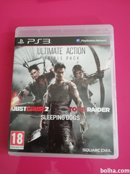 Ultimate action - PS3, 3 igre