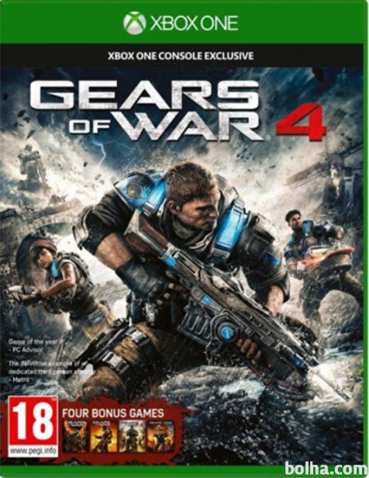XBOX ONE Gears Of War 4 HDR 4K UHD