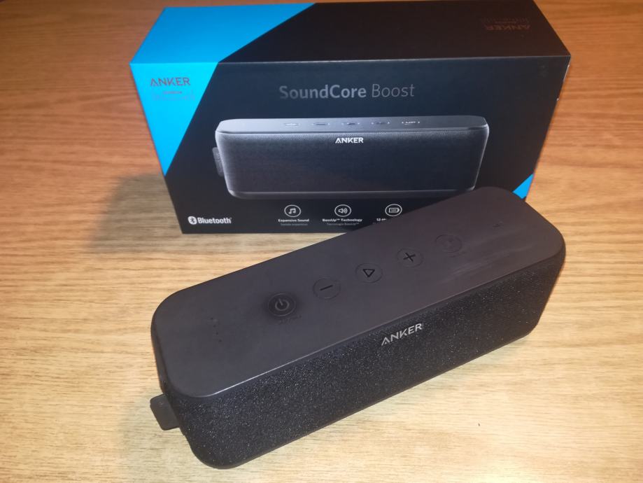 UGODNO! Bluetooth zvočnik ANKER Soundore Boost 20W + MiBand 4 pametna