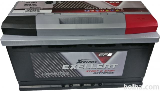 Akumulator Exellent EFB Start/Stop 12V 90Ah