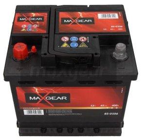 Akumulator MaxGear - 45Ah/400A L+