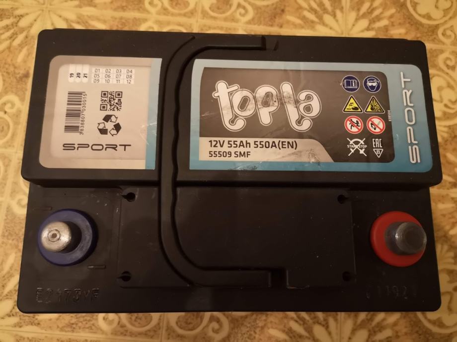 Аккумулятор topla 55ah