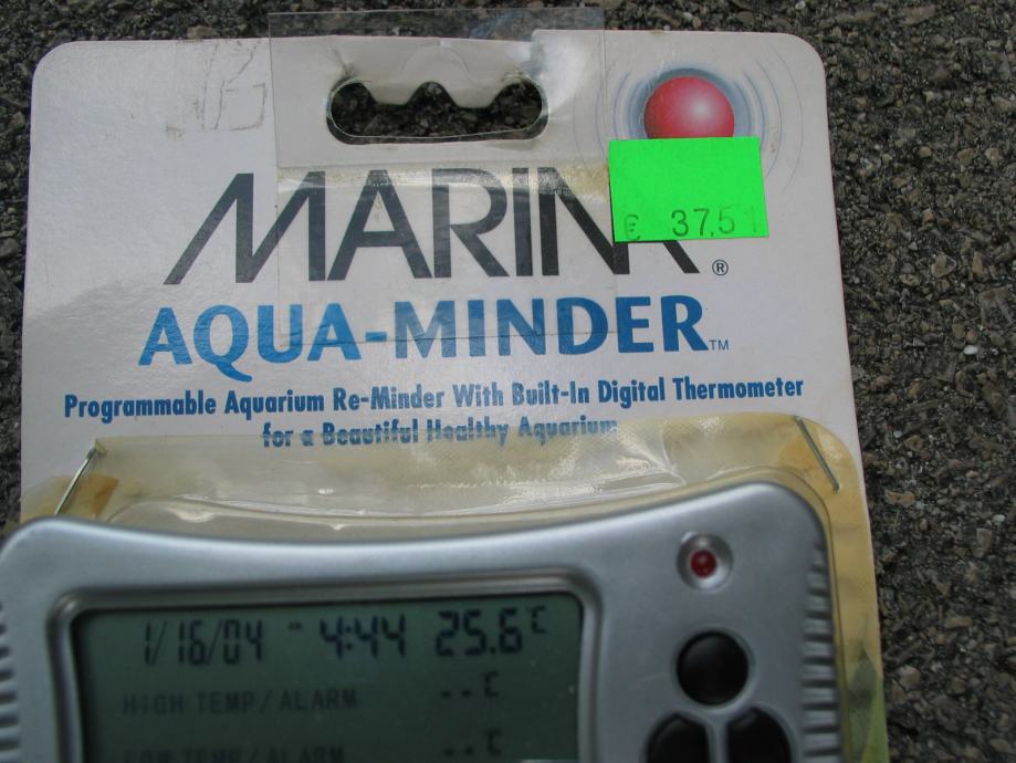 Marina Aqua Minder, termometer za akvarij, nerabljen, prodam
