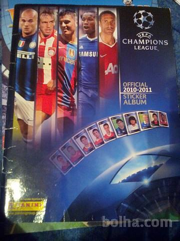 ALBUM OFFICIAL STICKER ALBUM UEFA CHAMPIONS LEAGUE2010-2011