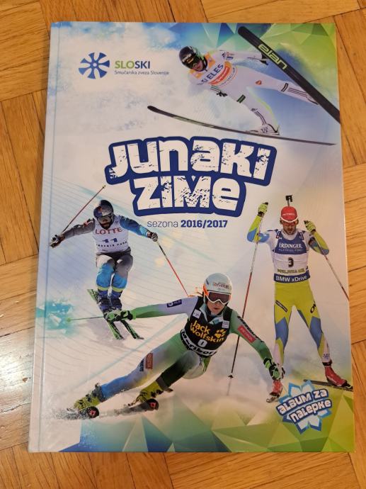 JUNAKI ZIME - SEZONA 2016/2017 - ALBUM ZA NALEPKE