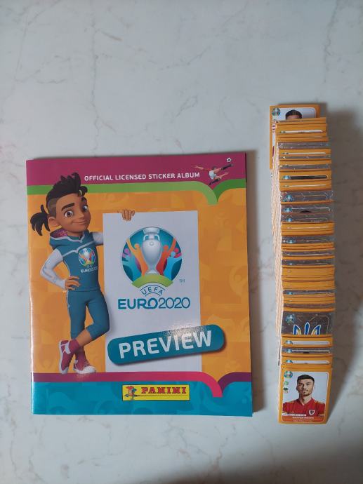 Panini Euro 2020 Preview album + set sličic