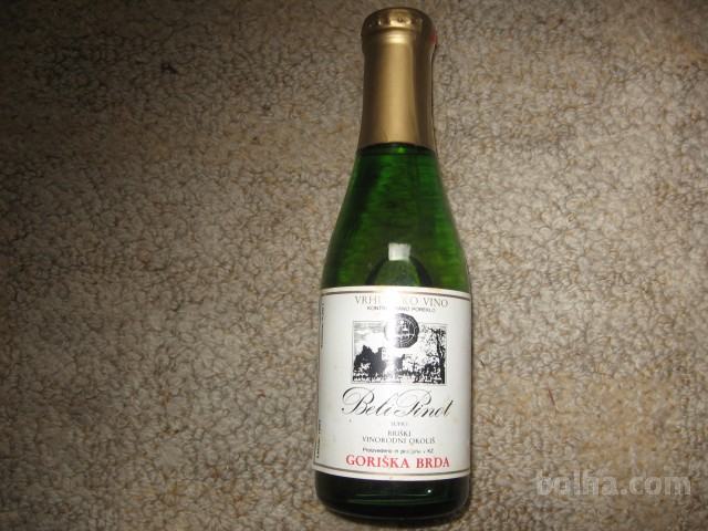 vrhunsko buteljčno vino letnik 1993 BELI PINOT staro 31 let