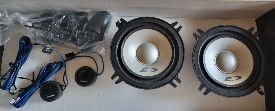 Alpine SXE-1350S - Kit Haut-parleurs 2 Voies 13 Cm 40W RMS - Paire - Idéal Amélioration Son Voiture