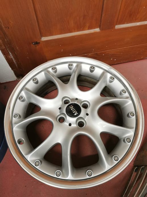Mini Cooper platisca 17 4x100, R53 R56 Web spoke