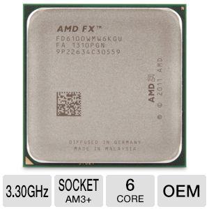 Procesor AMD FX-6100, 6x 3.30GHz, AM3+ s hladilnikom