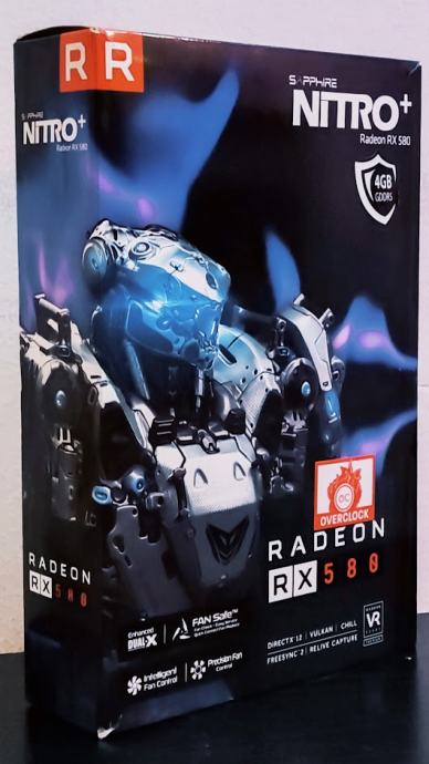 Grafična kartica Sapphire Radeon RX 580 Nitro+ OC 4GB