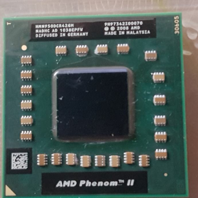 Phenom II Quad core 4x2,1GHz za prenosnik