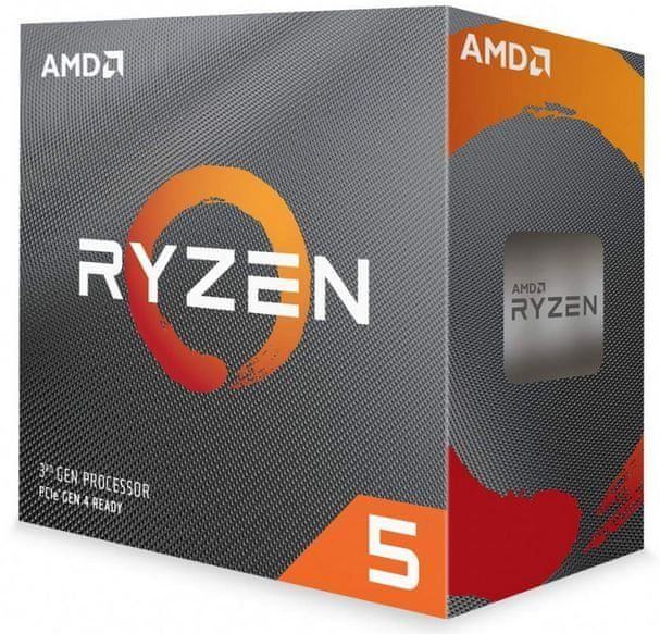 Amd Ryzen 5 3600 Wraith Stealth Box AMD Ryzen 5 3600 procesor, Wraith Stealth hladilnik, 65 W, Box - NOV