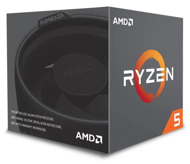 AMD Ryzen 5 2600X 3,6/4,2GHz 19MB AM4 Wraith Spire hladilnik