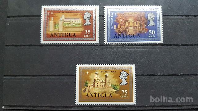 Božič, katedrala - Antigua 1972 - Mi 281/283 - serija, čiste (Rafl01)