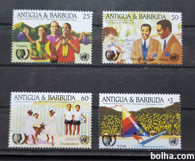 leto mladih - Antigua & Barbuda 1985 - Mi 868/871 - čiste (Rafl01)