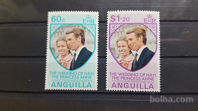 poroka - Anguilla 1973 - Mi 178/179 - serija, čiste (Rafl01)