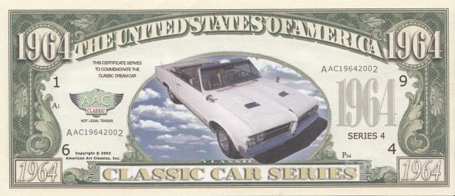 Bankovec USA Classic Car Series 1964