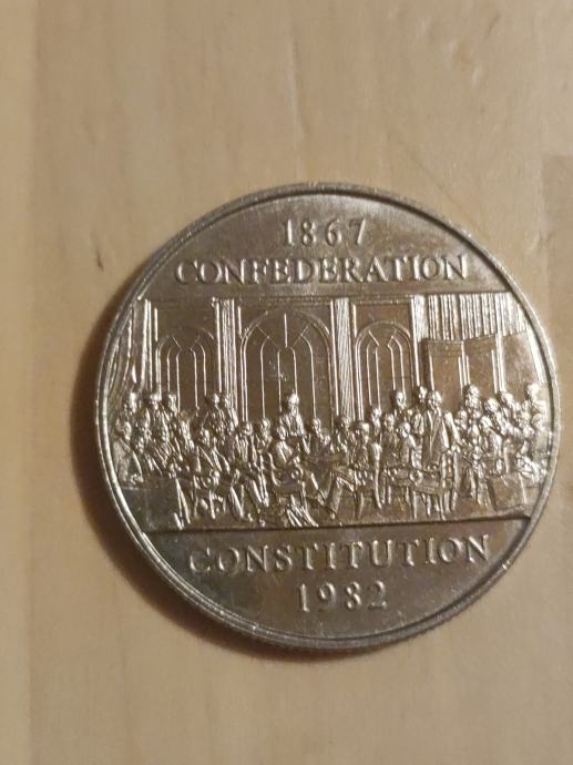 kovanec-1-dolar-kanada-spominski-1982-ustava-elizabeta-ii