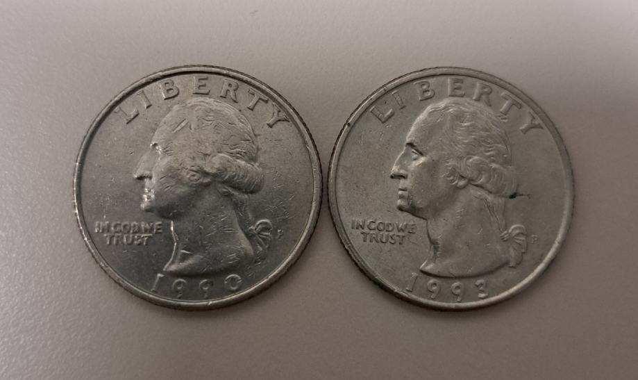 Kovanec USA ZDA 25 Cent - Quarter Dollar