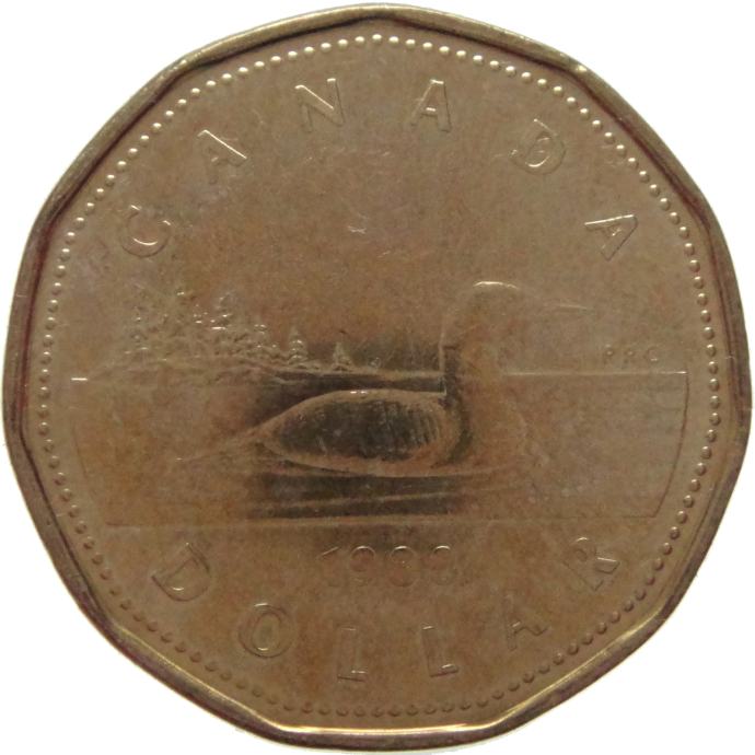 LaZooRo: Kanada 1 Dollar 1988 UNC