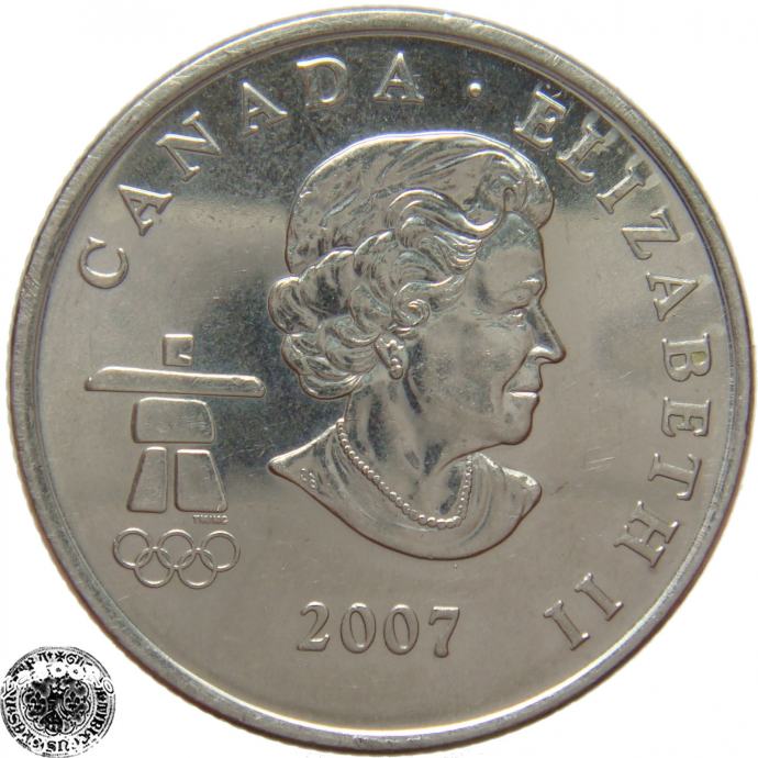 LaZooRo: Kanada 25 Cents 2007 UNC a
