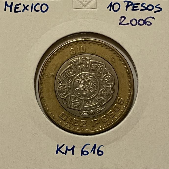 Mehika 10 Pesos 2006