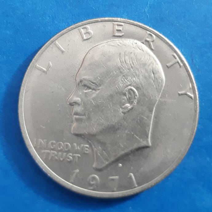 USA 1 dollar 1971D  Eisenhover