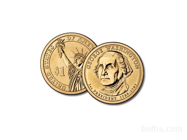 ZDA - 1 dollar 2007 - Washington (1st) - Presidential Dollar