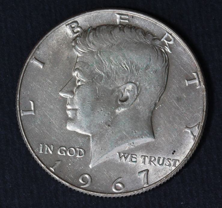 ZDA Half Dollar 1967 - srebrnik