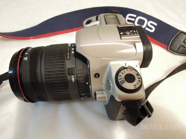 canon EOS 300 lahko tudi objektiv SIGMA 28-200