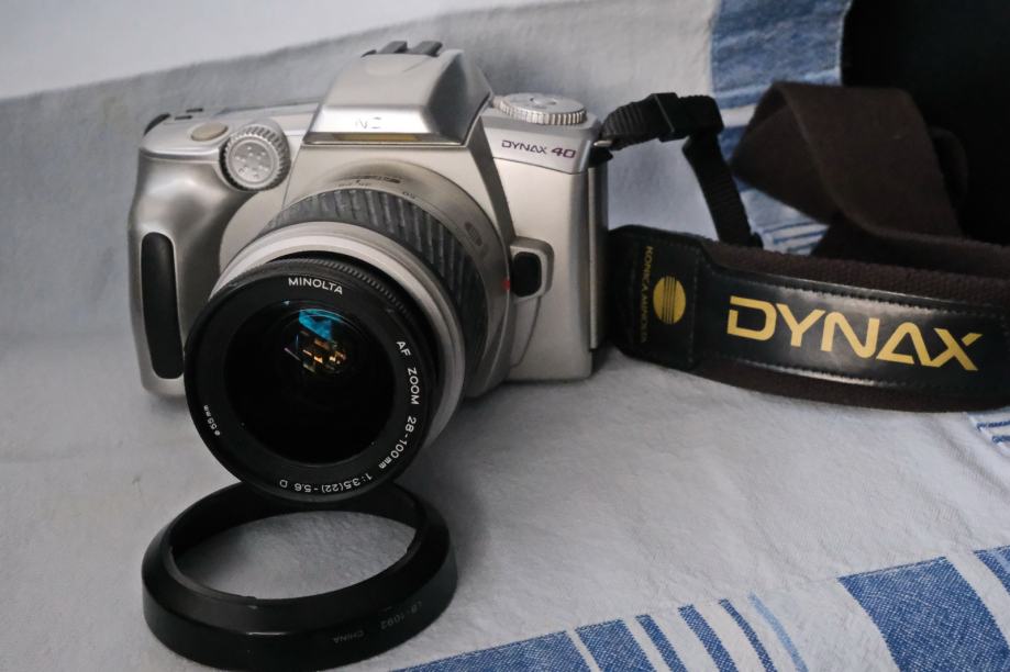 Appareil photo argentique Minolta Maxxum Xtsi 35-80mm f4-5.6 AF Zoom Reconditionné Argent