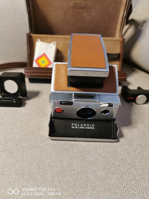 Polaroid SX70 Land Camera UNTESTED ,For Parts or Repair , Clean Looking As Is eB