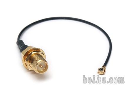 Antenski prehoden WLAN pigtail kabel UFL na konektor RSMAF N SMA